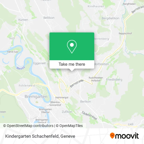Kindergarten Schachenfeld map