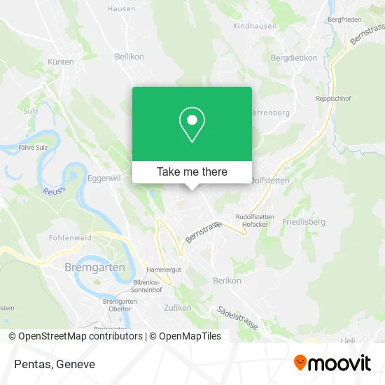 Pentas map