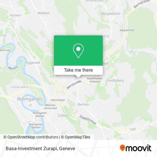 Basa-Investment Zurapi map