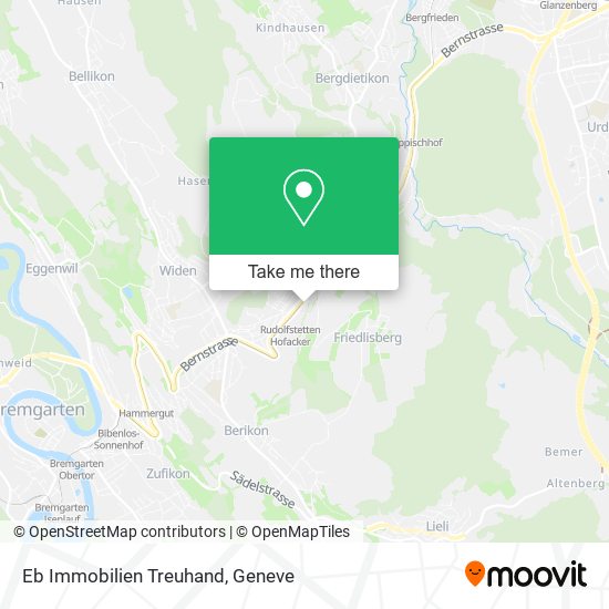 Eb Immobilien Treuhand map