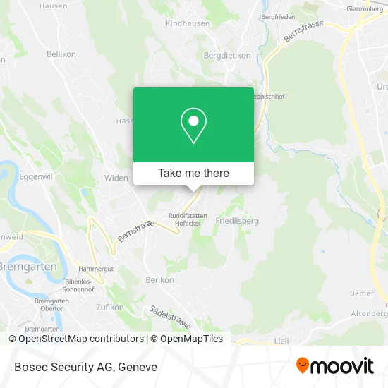 Bosec Security AG map