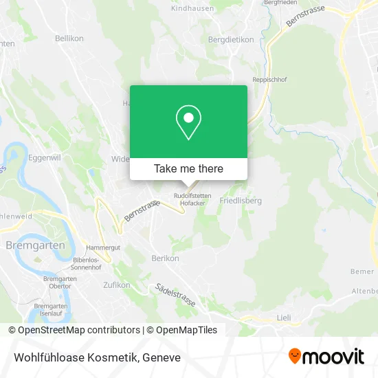 Wohlfühloase Kosmetik plan