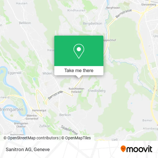 Sanitron AG map