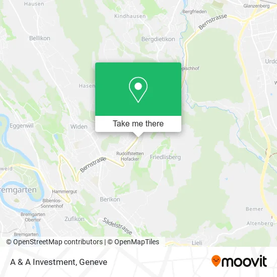 A & A Investment map