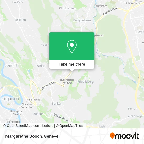 Margarethe Bösch map