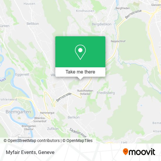 Myfair Events map