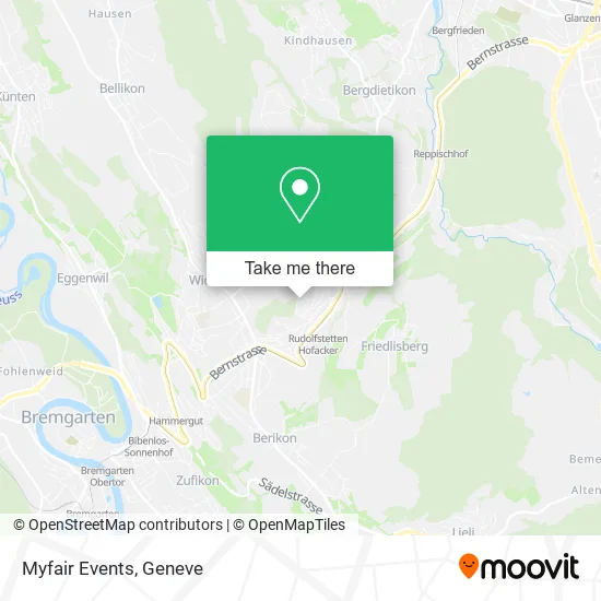 Myfair Events plan