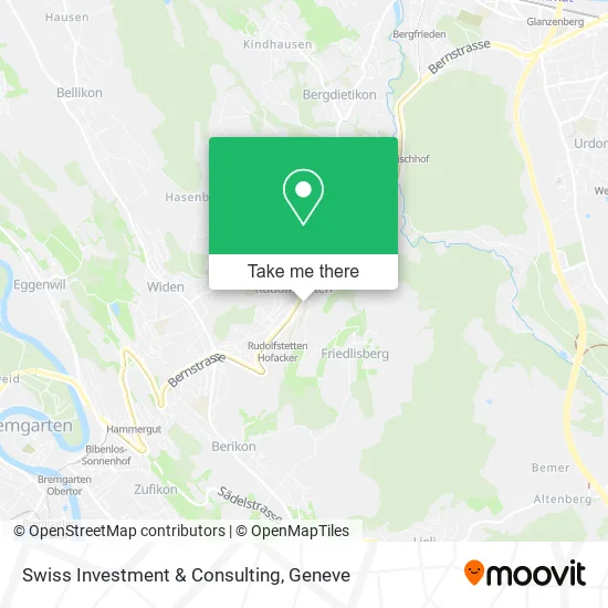 Swiss Investment & Consulting map