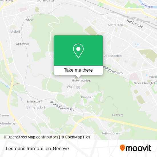 Lesmann Immobilien map