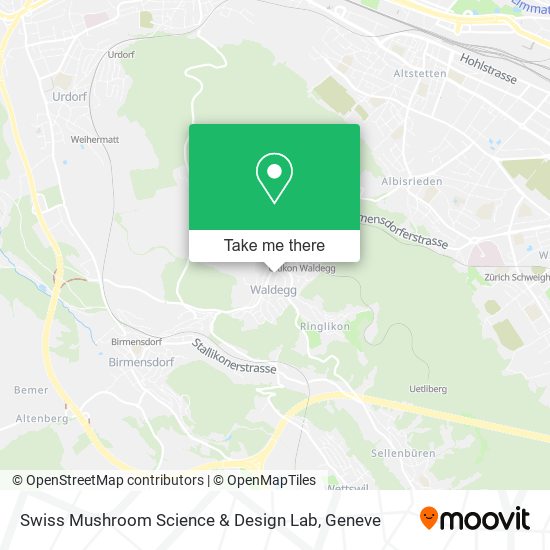 Swiss Mushroom Science & Design Lab map