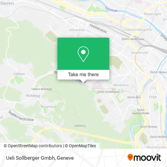 Ueli Sollberger Gmbh map
