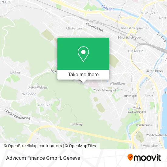 Advicum Finance GmbH map