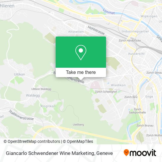 Giancarlo Schwendener Wine Marketing map