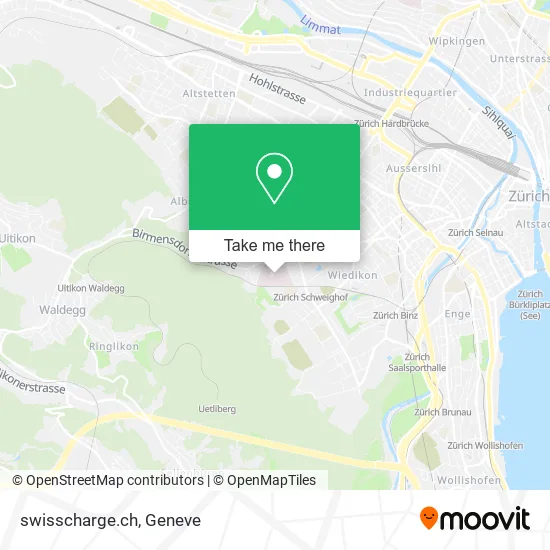 swisscharge.ch map