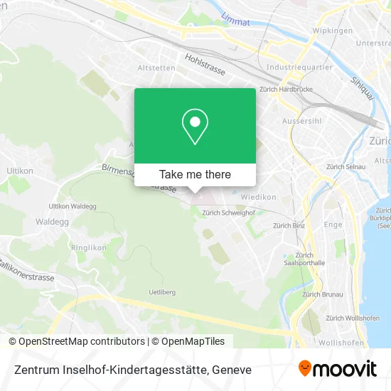 Zentrum Inselhof-Kindertagesstätte map