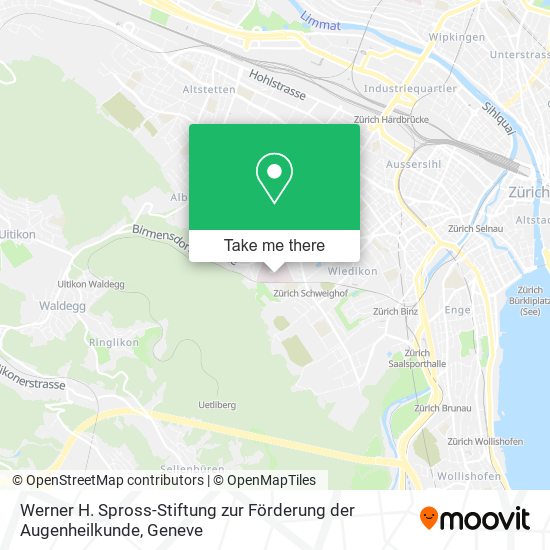 Werner H. Spross-Stiftung zur Förderung der Augenheilkunde map