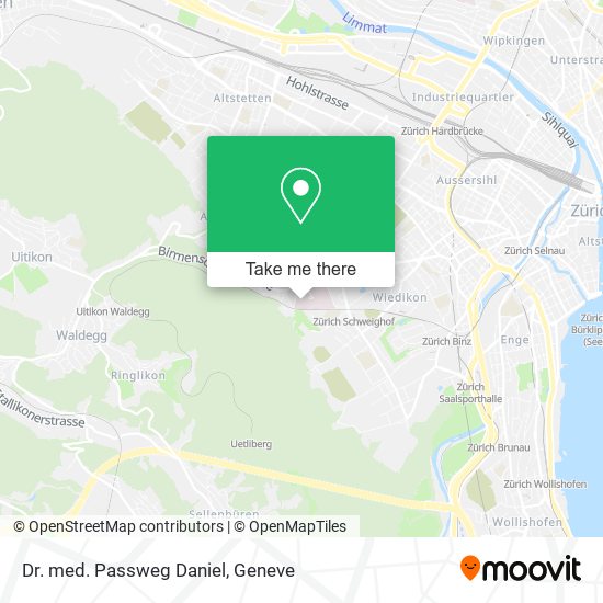 Dr. med. Passweg Daniel map