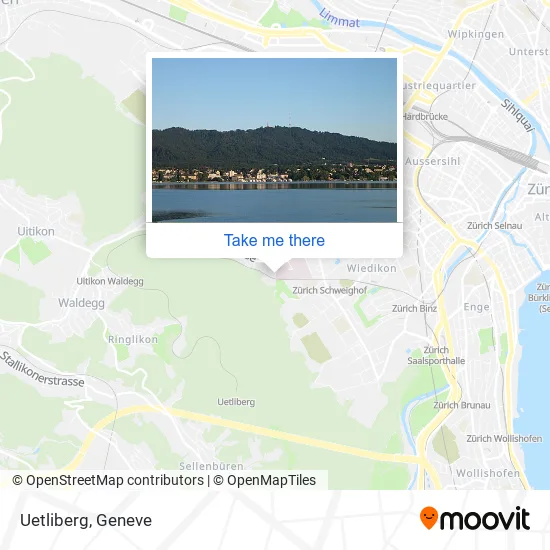 Uetliberg map