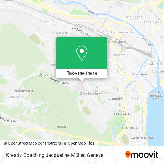 Kreativ-Coaching Jacqueline Müller map