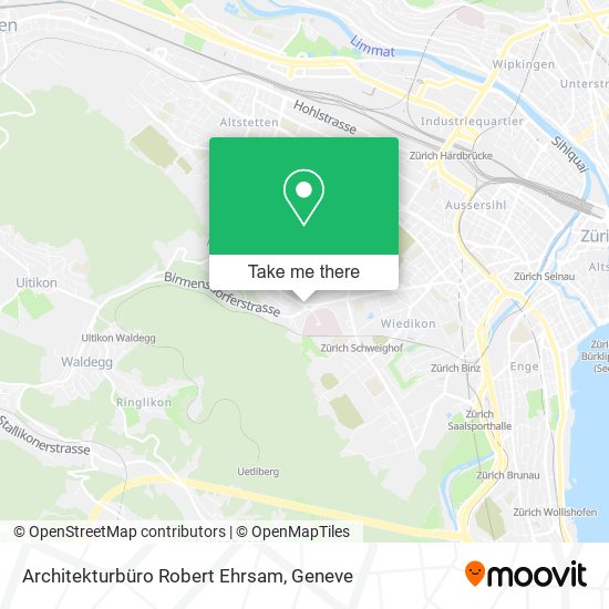 Architekturbüro Robert Ehrsam map