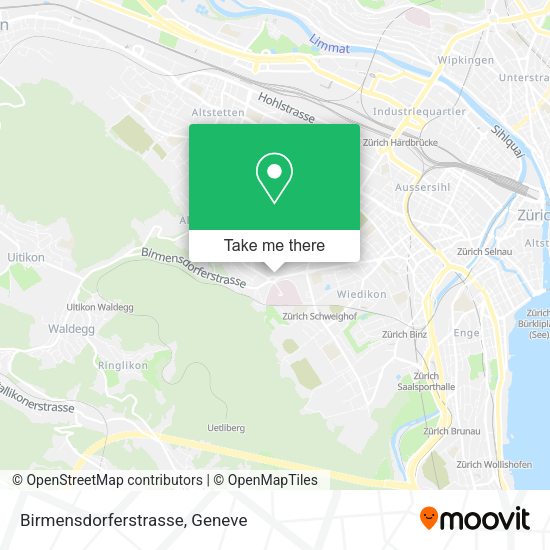 Birmensdorferstrasse map