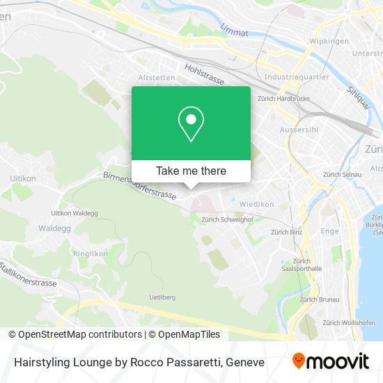 Hairstyling Lounge by Rocco Passaretti map