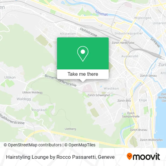 Hairstyling Lounge by Rocco Passaretti plan
