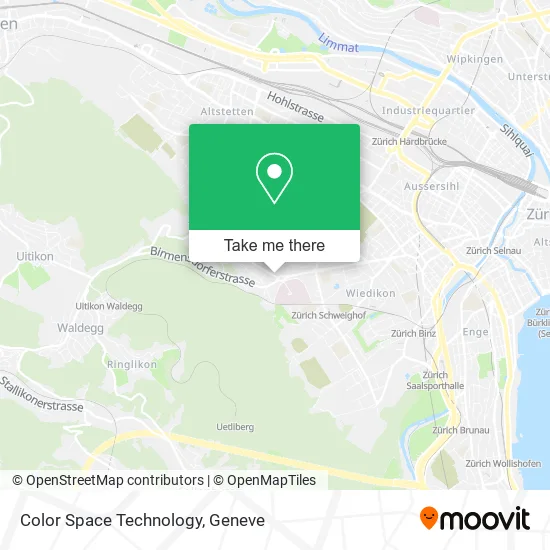 Color Space Technology map