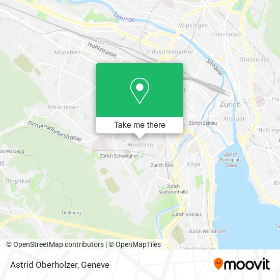 Astrid Oberholzer map