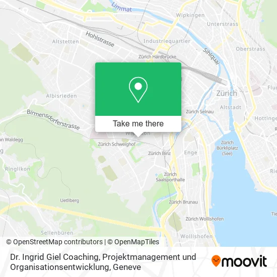 Dr. Ingrid Giel Coaching, Projektmanagement und Organisationsentwicklung map