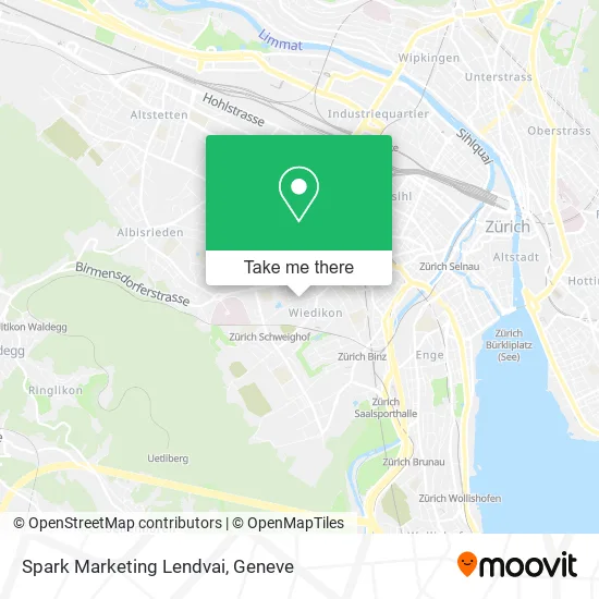 Spark Marketing Lendvai map
