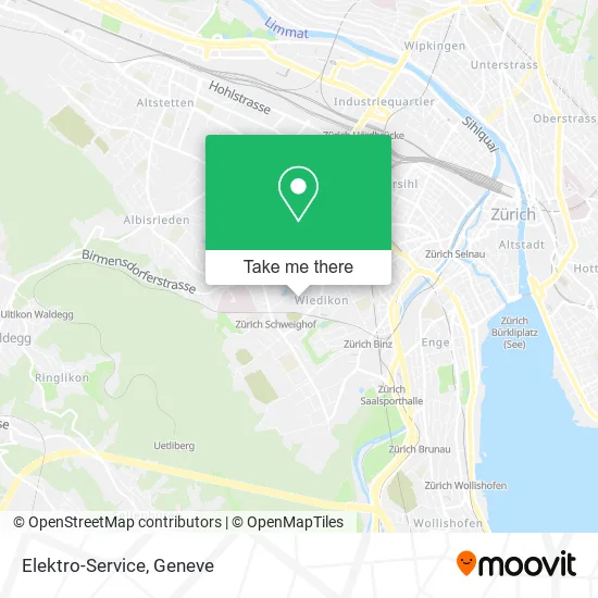 Elektro-Service map