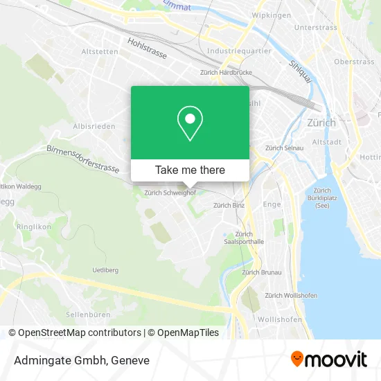 Admingate Gmbh map