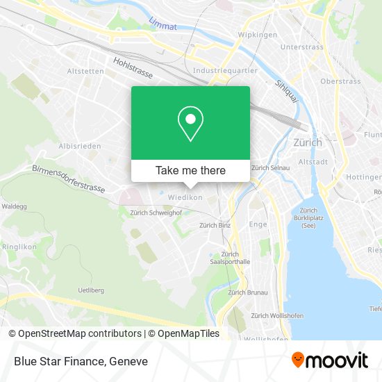 Blue Star Finance map