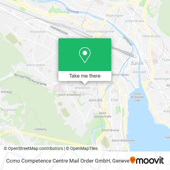 Ccmo Competence Centre Mail Order GmbH map