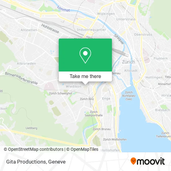 Gita Productions map