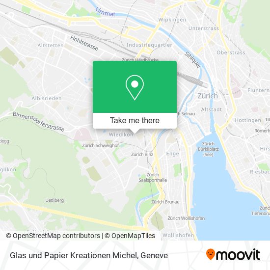 Glas und Papier Kreationen Michel map