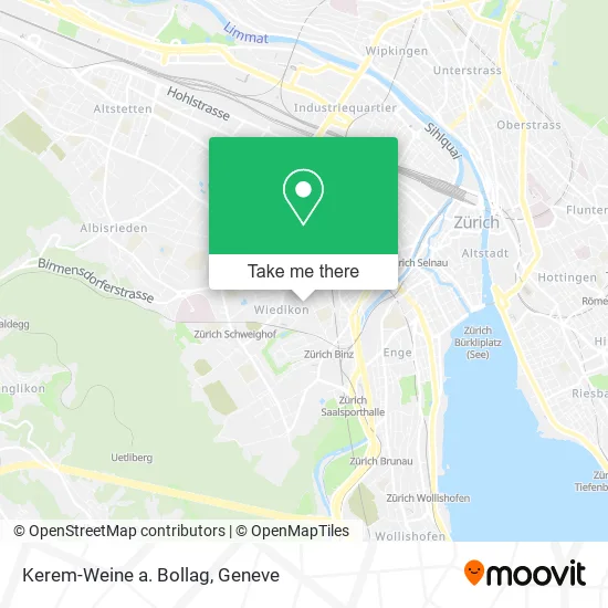 Kerem-Weine a. Bollag map