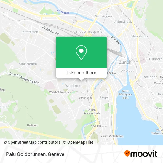 Palu Goldbrunnen map