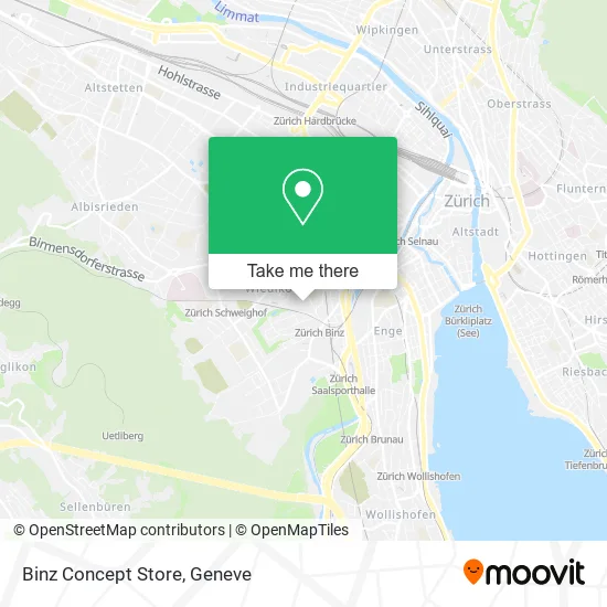 Binz Concept Store plan