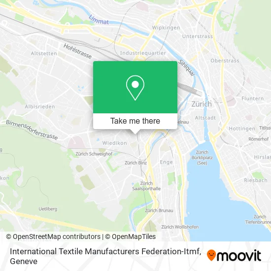 International Textile Manufacturers Federation-Itmf map
