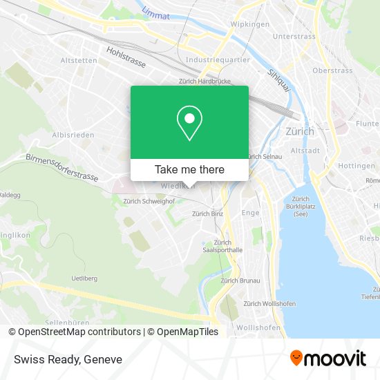 Swiss Ready map