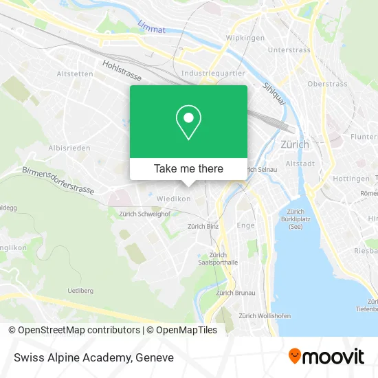 Swiss Alpine Academy map