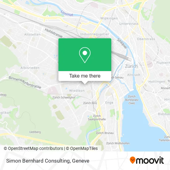 Simon Bernhard Consulting map