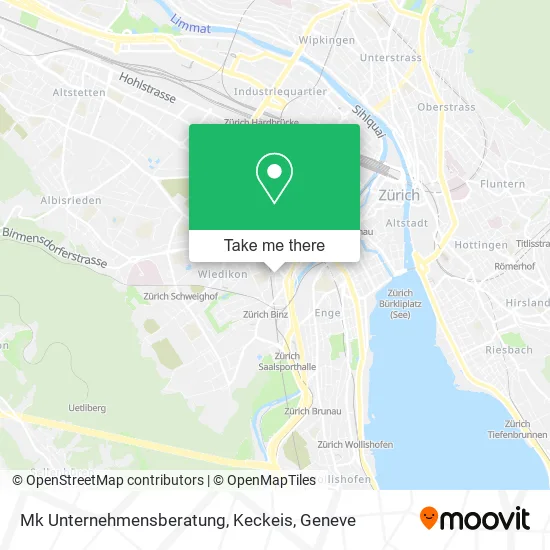 Mk Unternehmensberatung, Keckeis map