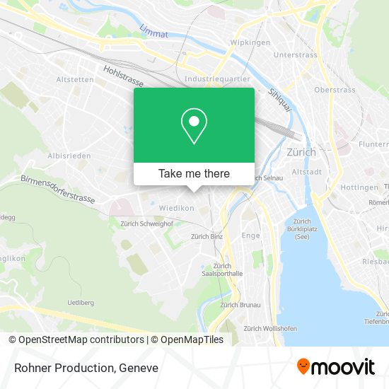 Rohner Production map