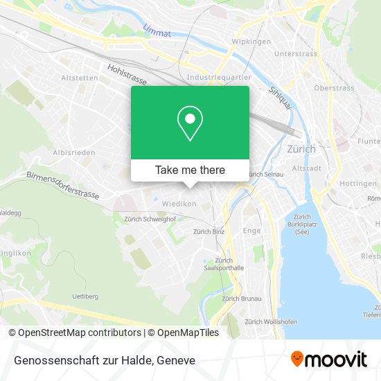 Genossenschaft zur Halde map