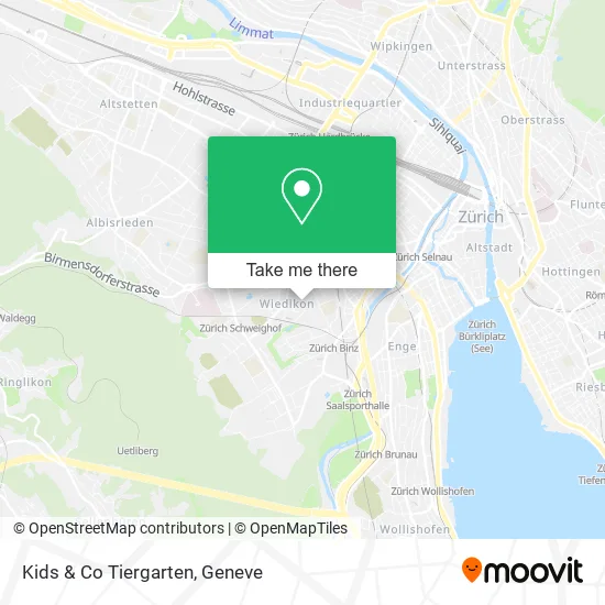Kids & Co Tiergarten map