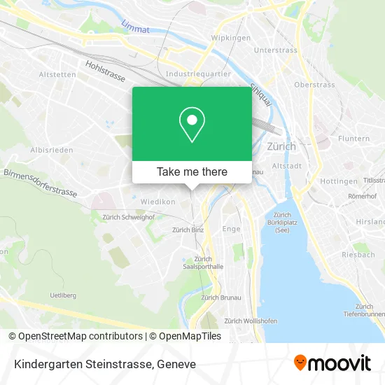 Kindergarten Steinstrasse map