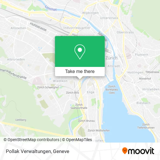 Pollak Verwaltungen map